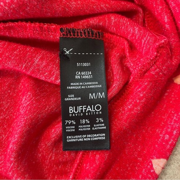 Buffalo David Bitton Red Heart Sweater - Picture 6 of 12